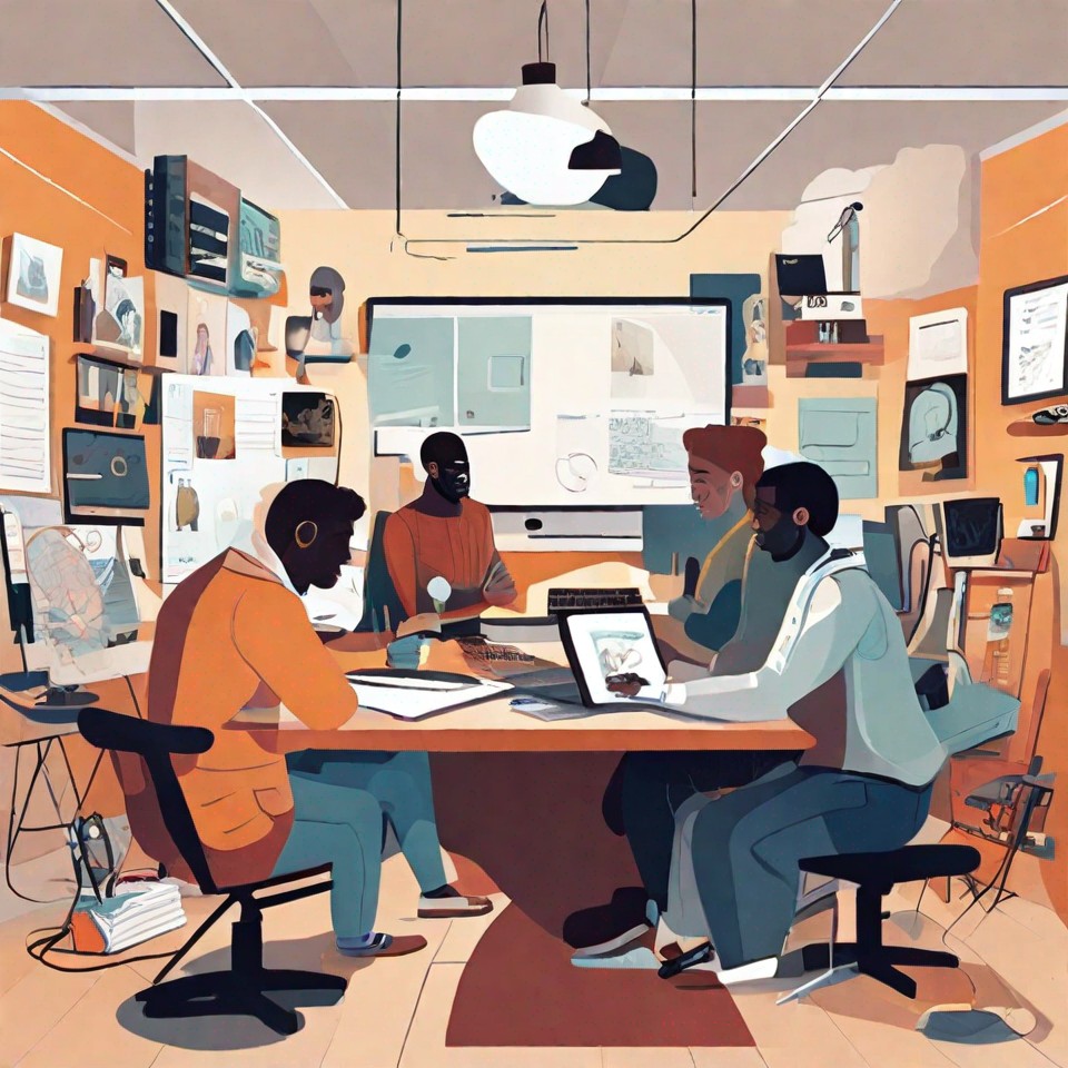 Writers collaborating